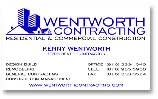 Wentworth Contracting Services Business card