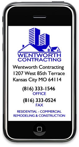 Wentworth Contracting, 1207 W 85th Terr, KCMO 64114 - (816) 333-1546