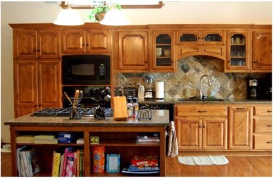 Reed Residence Total Fire Loss New Custom Cabinetry - Wentworth Contracting